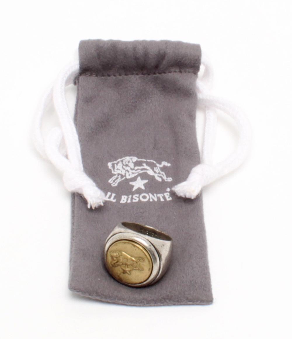 IL BISONTE リング 指輪 ロゴ レディース SIZE 10号 イルビゾンテ