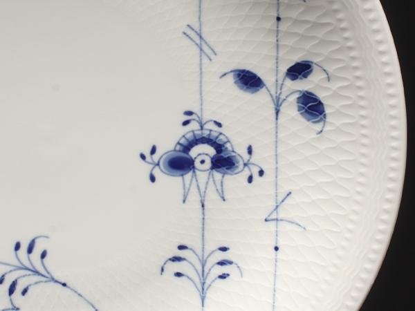美品 Royal Copenhagen プレート 皿 26cm ブルーパルメッテ ロイヤルコペンハーゲン