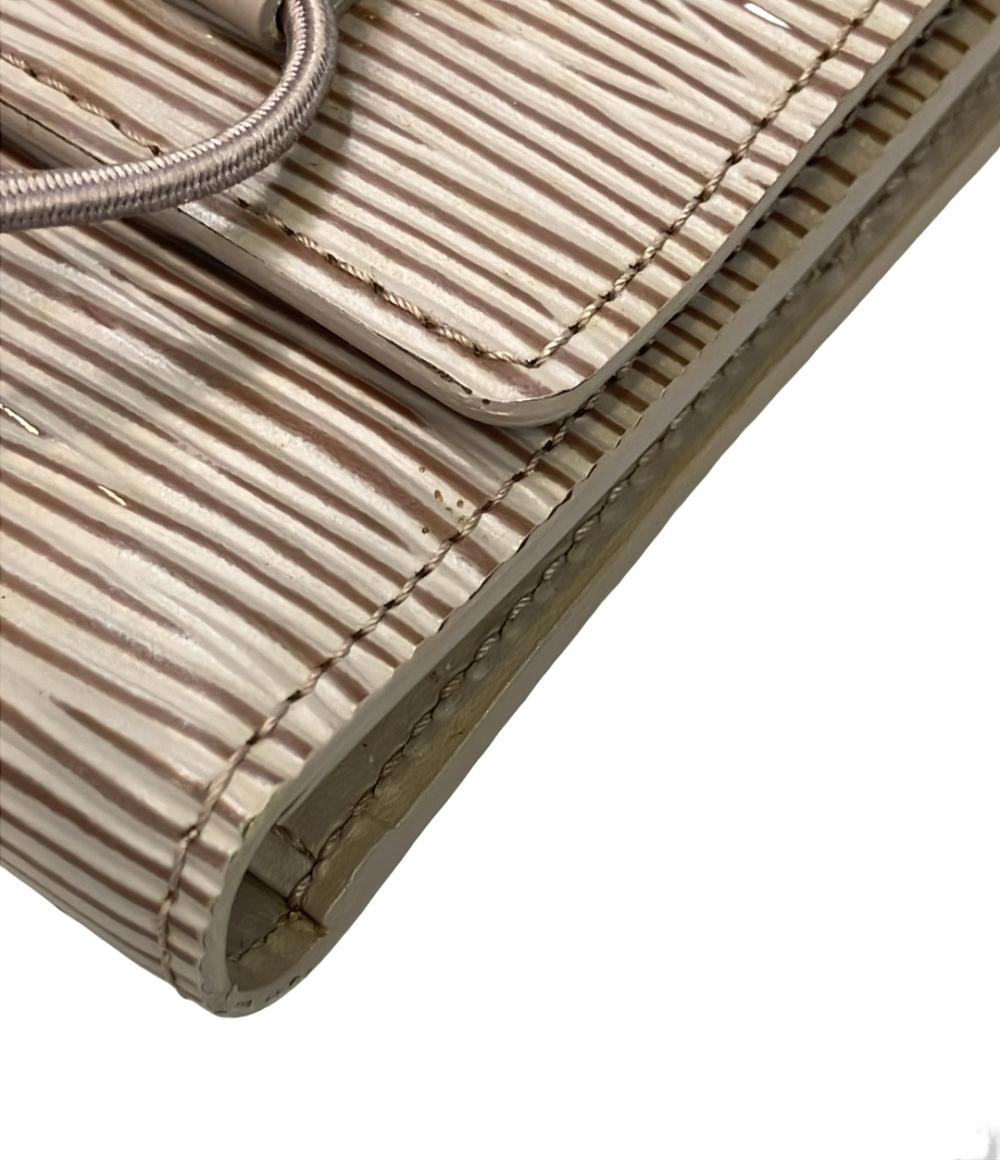 ルイ・ヴィトン 三つ折り財布 ポルトフォイユ エラスティック エピ M6346B レディース LOUIS VUITTON