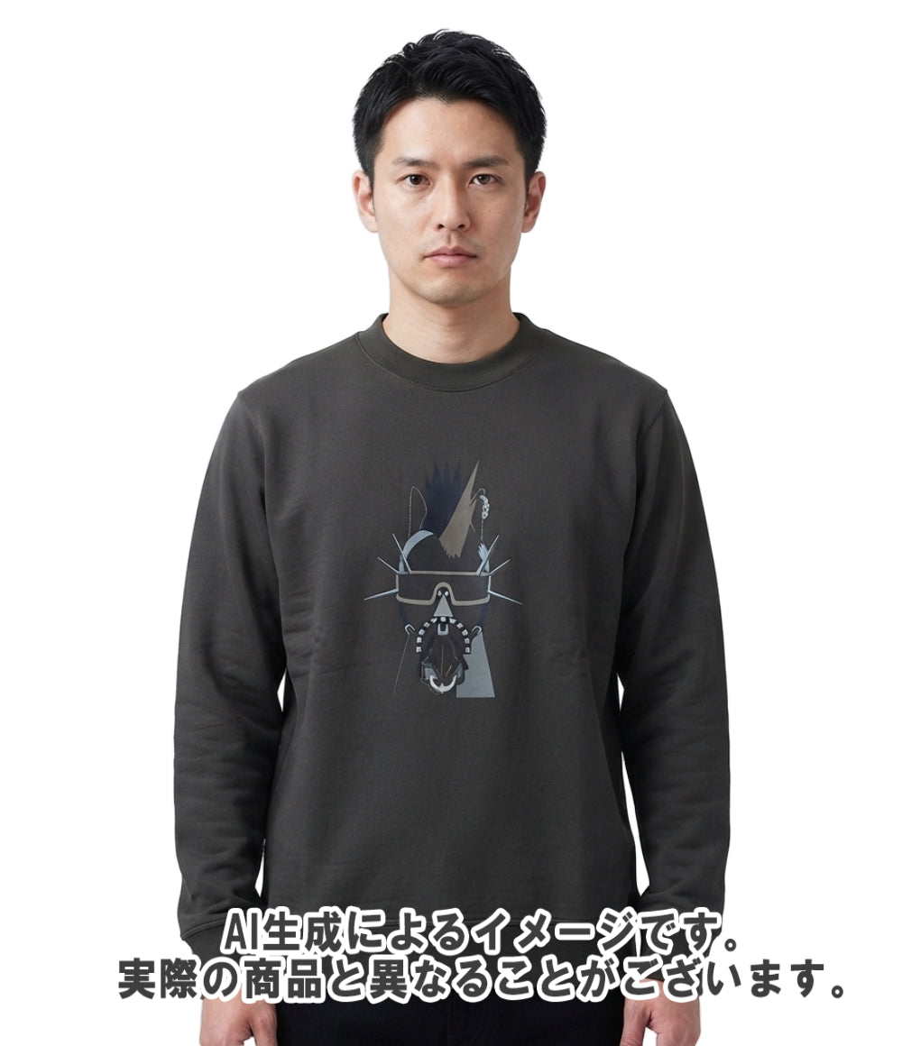 HERMES パンクHスウェット メンズ SIZE M エルメス