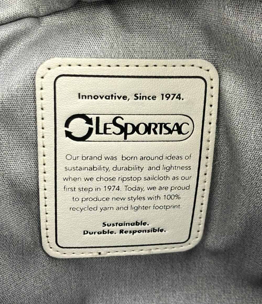 美品 LeSportsac ショルダーバッグ 斜め掛け ナイロン レディース レスポートサック