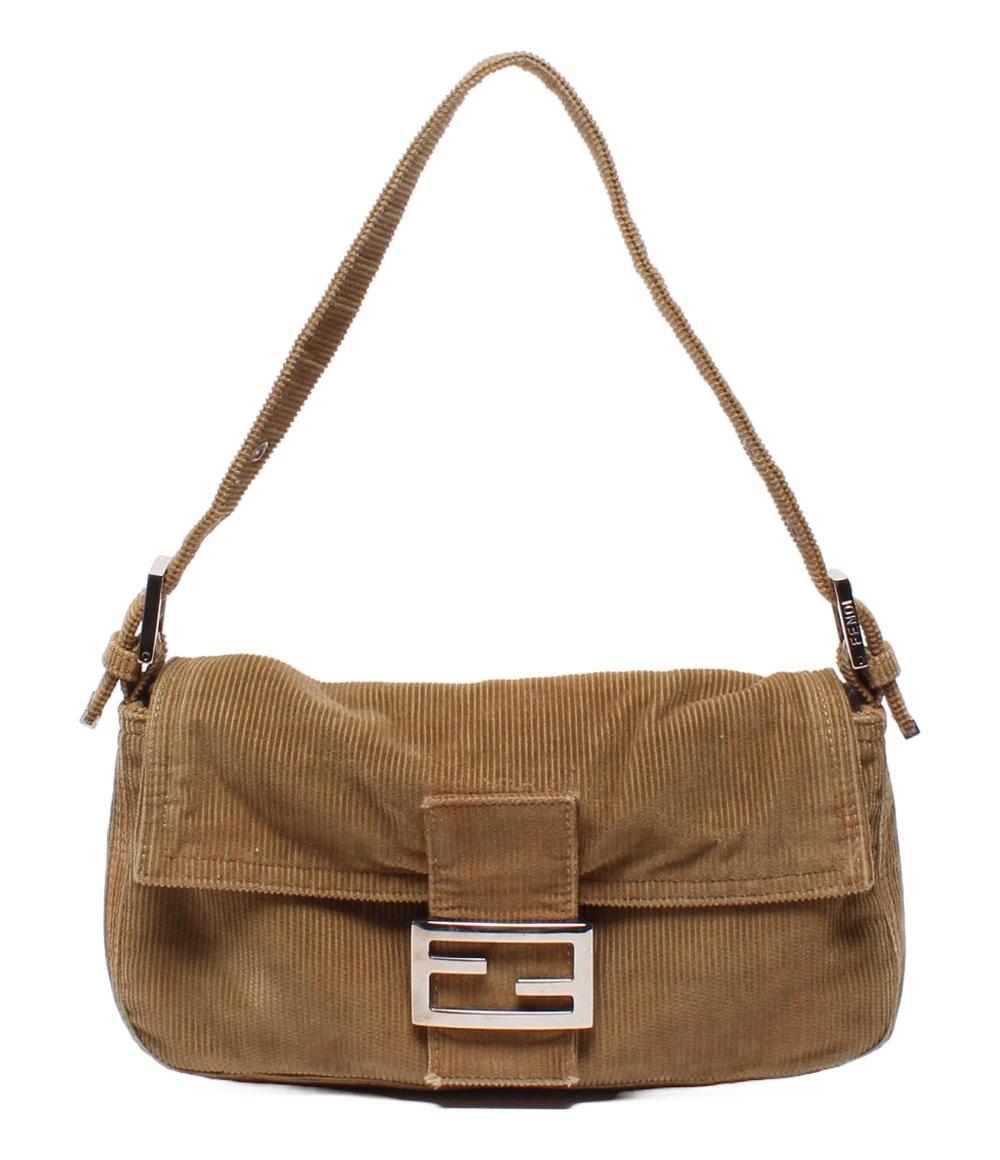 FENDI ハンドバッグ ショルダーバッグ 肩掛け コーデュロイ マンマ