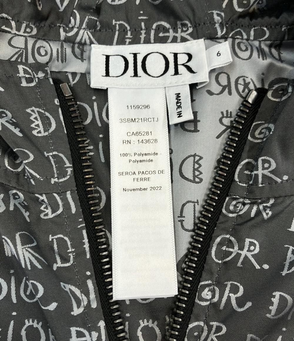 美品 Christian Dior ウインドブレーカー ロゴ ハーフジップ キッズ SIZE 6 (110) クリスチャンディオール