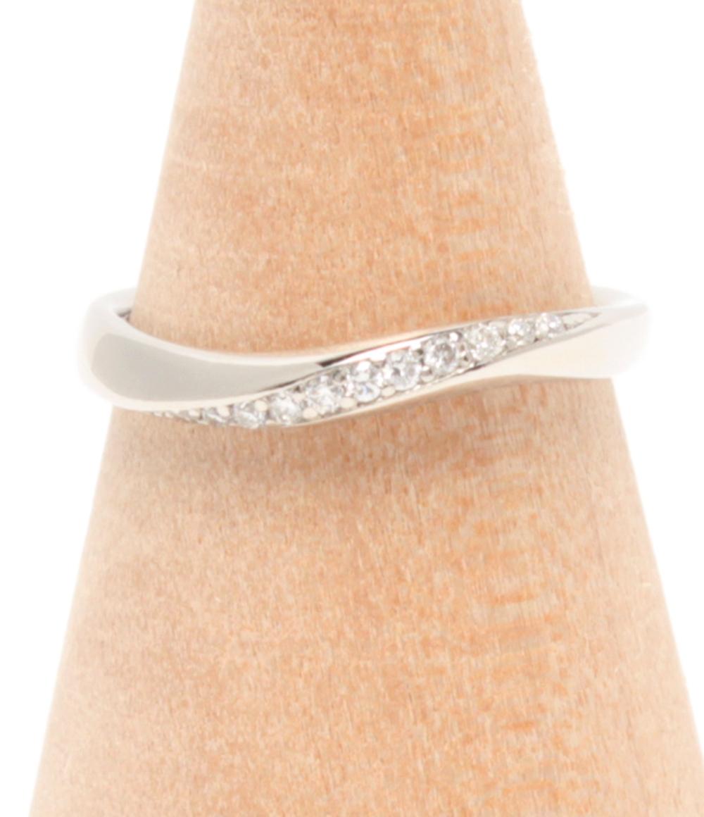 Pt950 リング 6号 NIWAKA 俄 綺羅 ダイヤモンド リング Pt950 6号