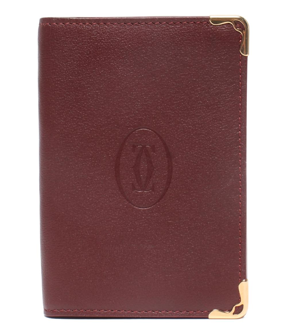 カルティエ カードケース 名刺入れ マストドゥカルティエ メンズ