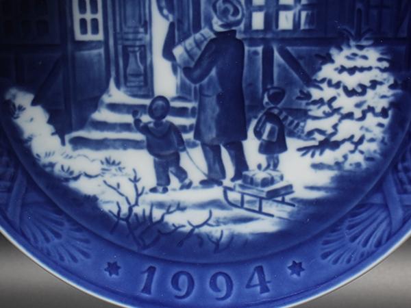 美品 ロイヤルコペンハーゲン イヤープレート 飾り皿 18cm 1994 Royal Copenhagen