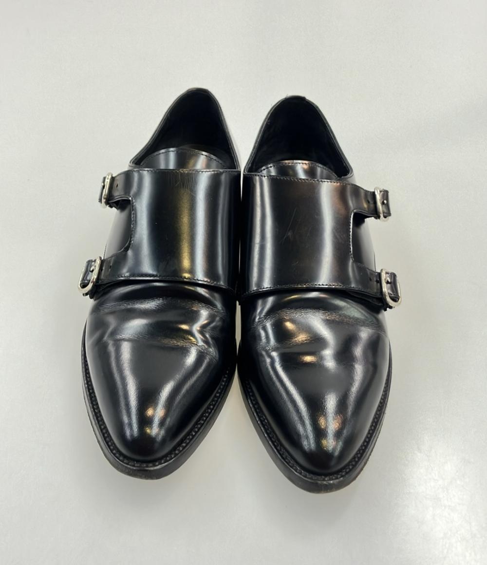 SAINT LAURENT PARIS ダブルモンクストラップレザーシューズ レディース SIZE 37 1/2 (24.5cm) サンローランパリ