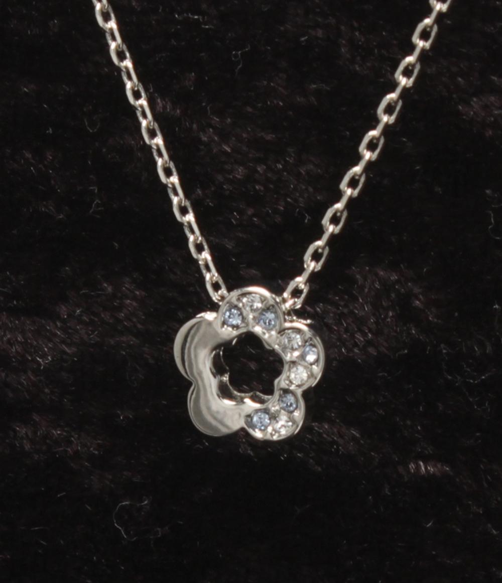 美品 MARY QUANT ネックレス フラワーモチーフ レディース 