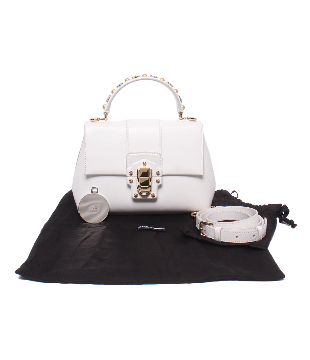 DOLCE & GABBANA 2WAY ハンドバッグ ショルダーバッグ 肩掛け 斜め掛け ルシア レディース ドルチェアンドガッバーナ