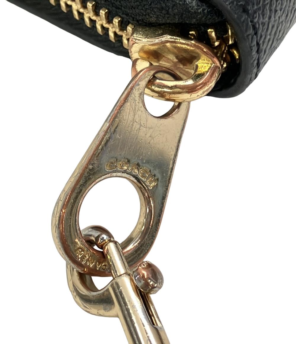 コーチ ラウンドファスナー長財布 レディース COACH