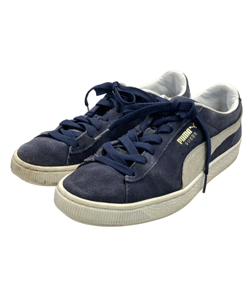 PUMA ローカットスニーカー スウェード クラシック21 ピーコート 