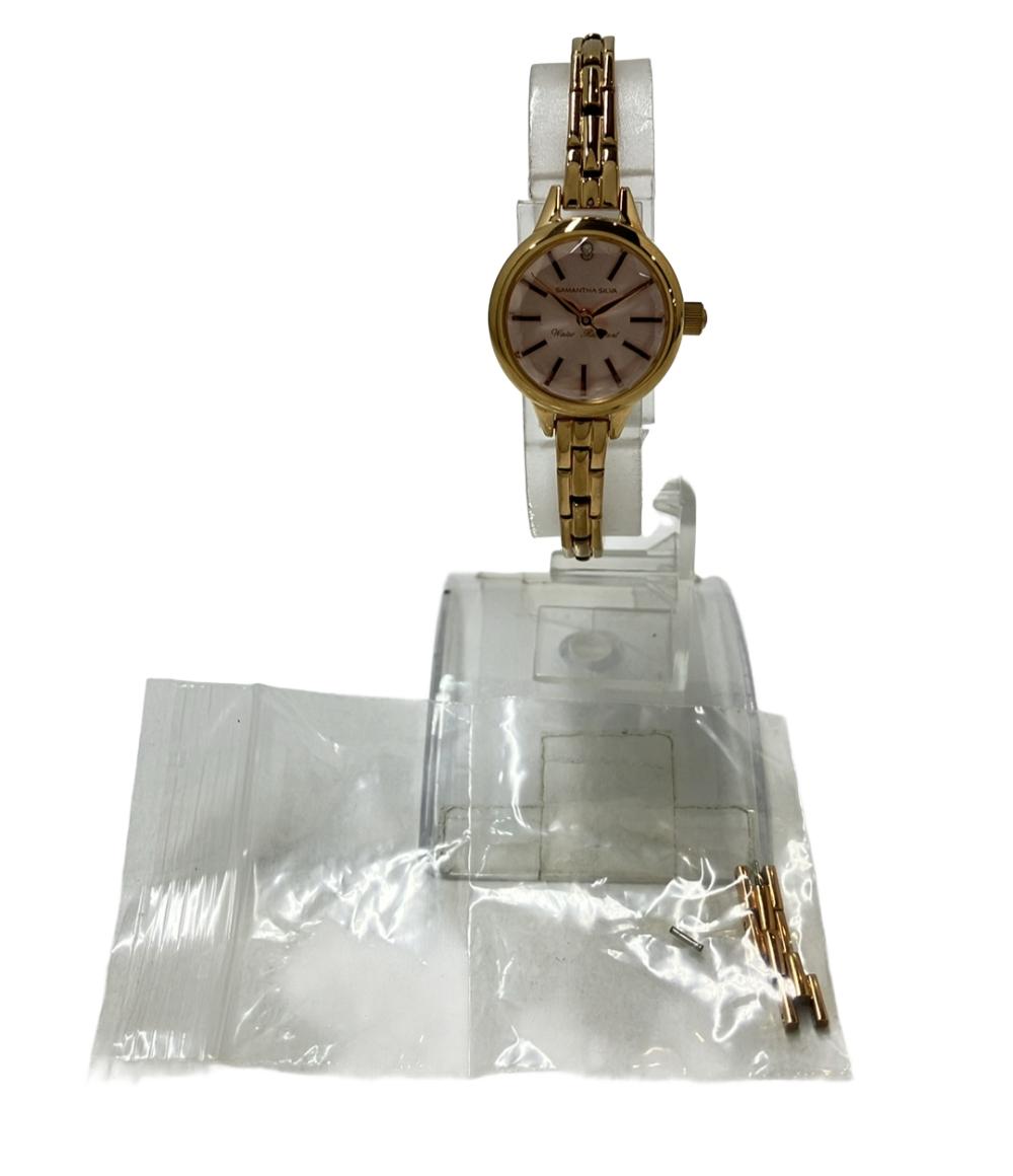 SAMANTHA SILVA 腕時計 クオーツ ピンク レディース サマンサシルヴァ