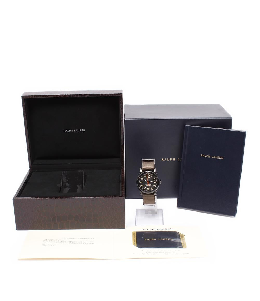 RALPH LAUREN 腕時計 サファリ RL67 クロノメーター 自動巻き ブラック RLR0250900 メンズ ラルフローレン