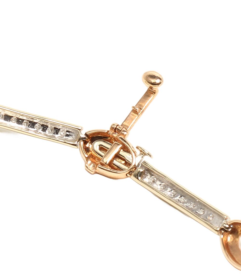 美品 ブレスレット K18 ダイヤ 1.00ct レディース
