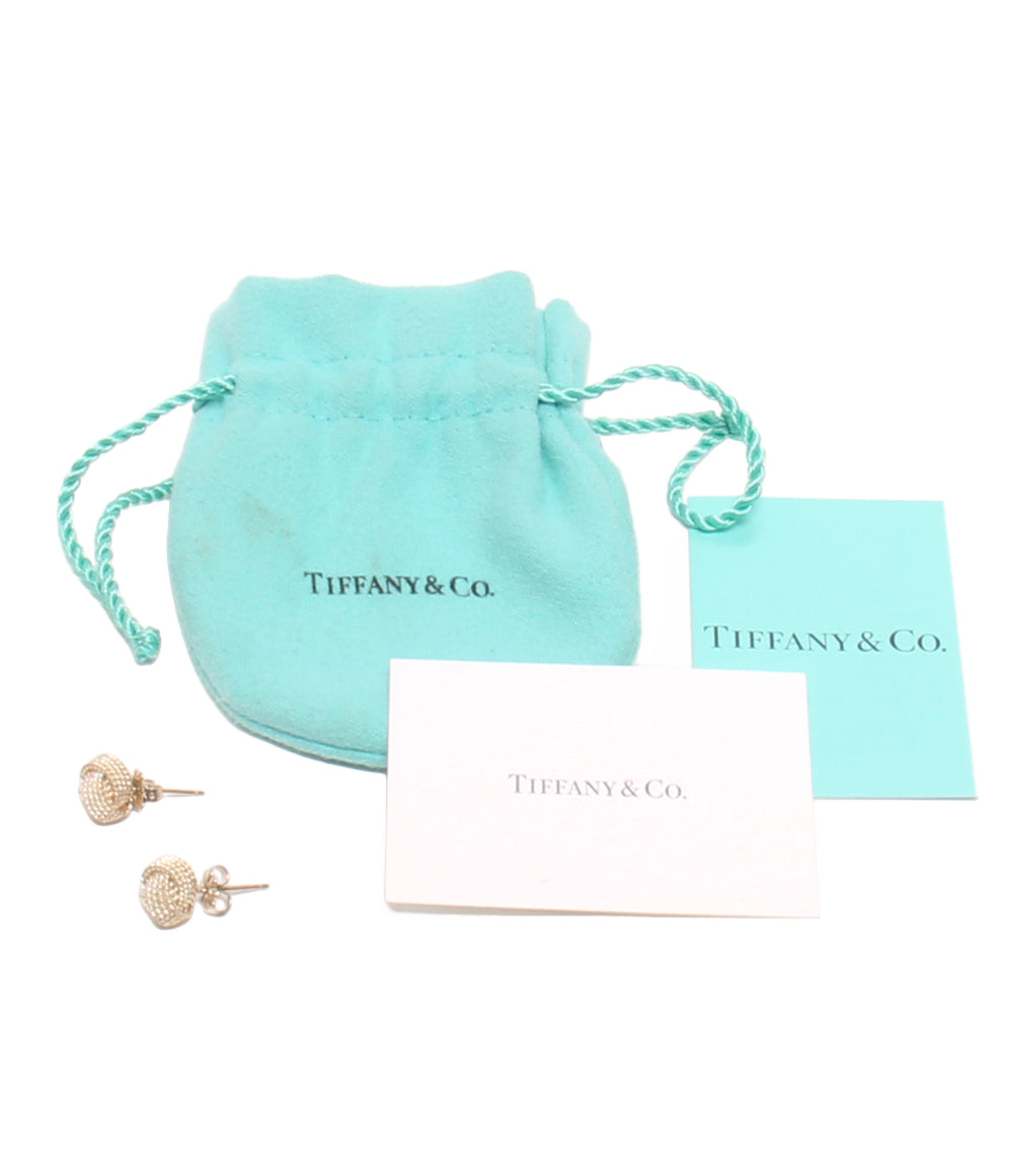 美品 TIFFANY&Co. ピアス SV925 サマセット ツイストノット レディース ティファニー