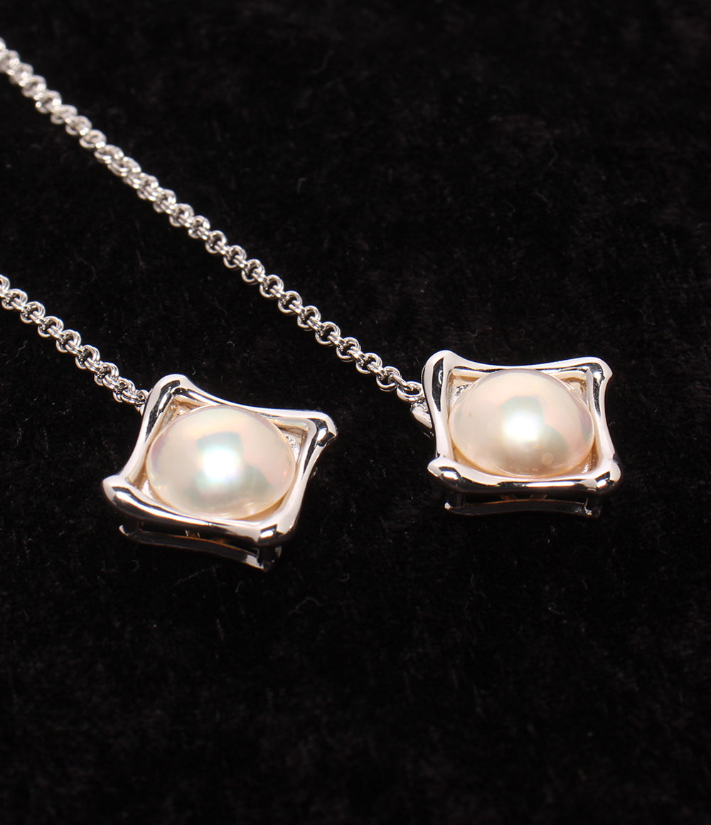 美品 TASAKI ネックレス ラリアット SV マベパール 12mm レディース タサキ
