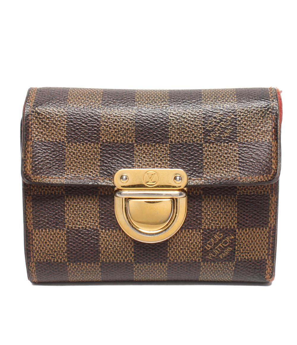 ルイ・ヴィトン 三つ折り財布 ポルトフォイユ コアラ ダミエ N60005  