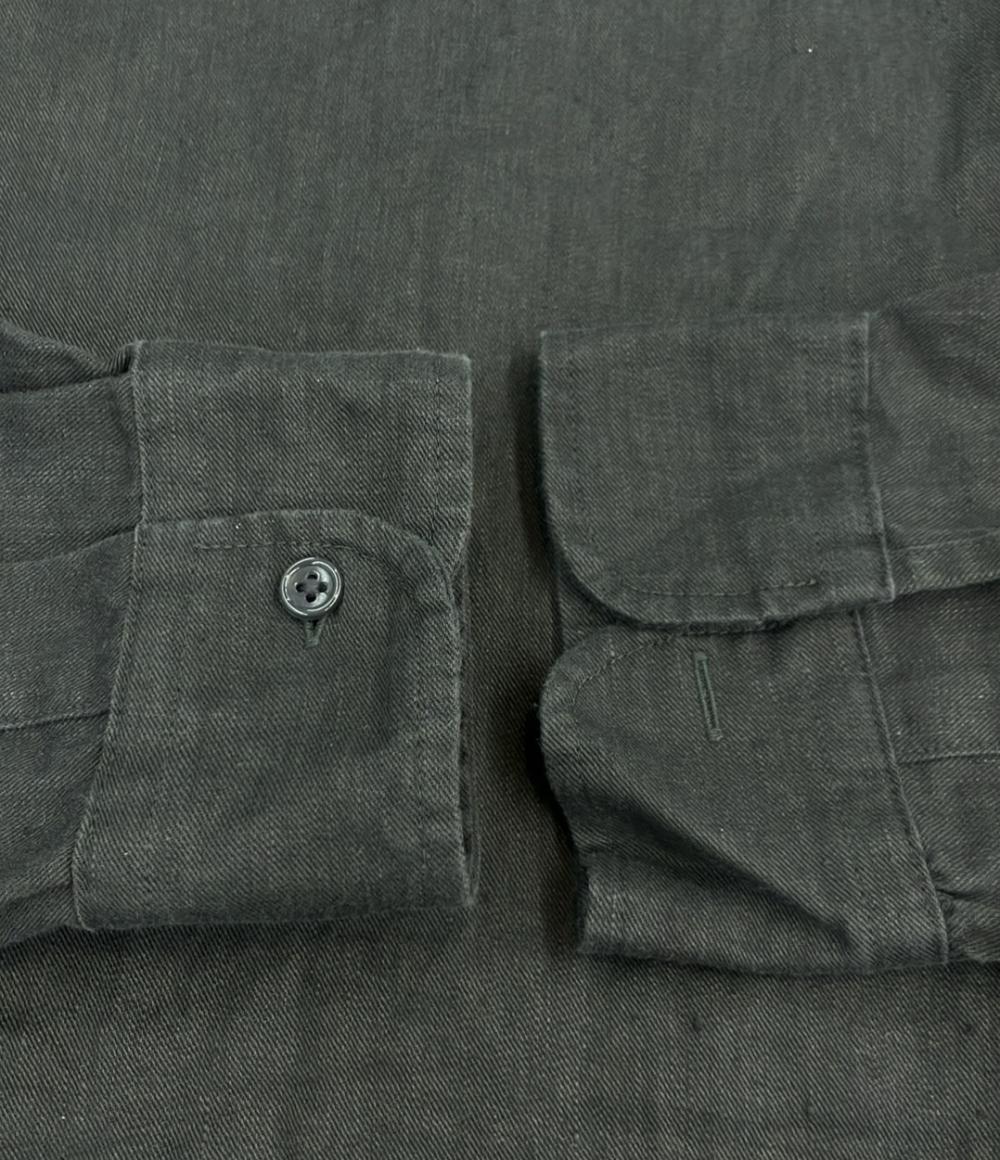 Nigel Cabourn 長袖 リネンシャツ メンズ SIZE 50 ナイジェルケーボン