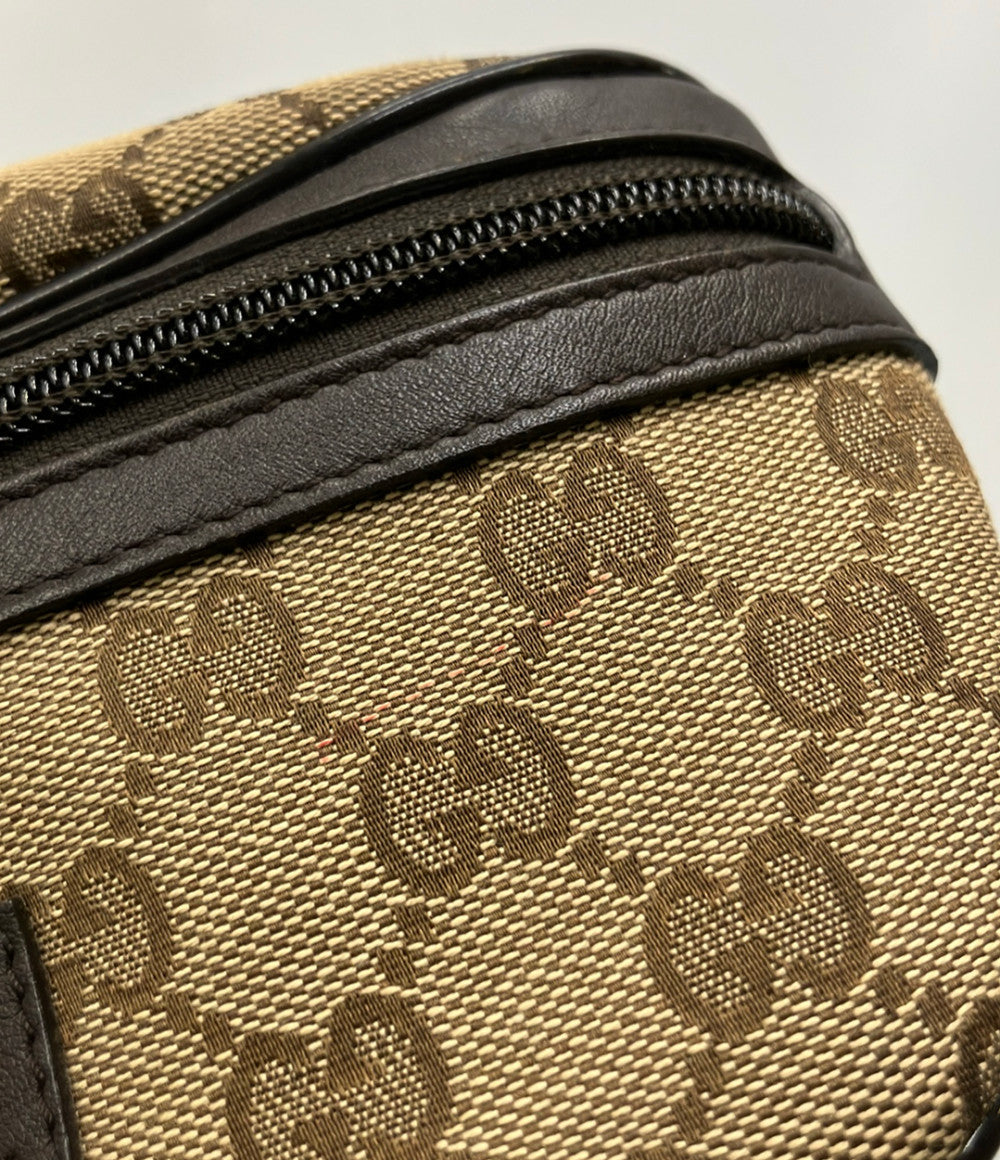 GUCCI ウエストポーチ ボディバッグ レザー GGキャンバス 311159 002058 キッズ グッチ