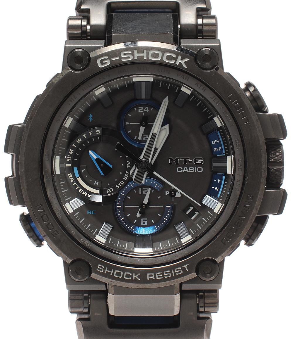 CASIO 腕時計 Bluetooth 電波ソーラー MT-G G-SHOCK ソーラー ブラック