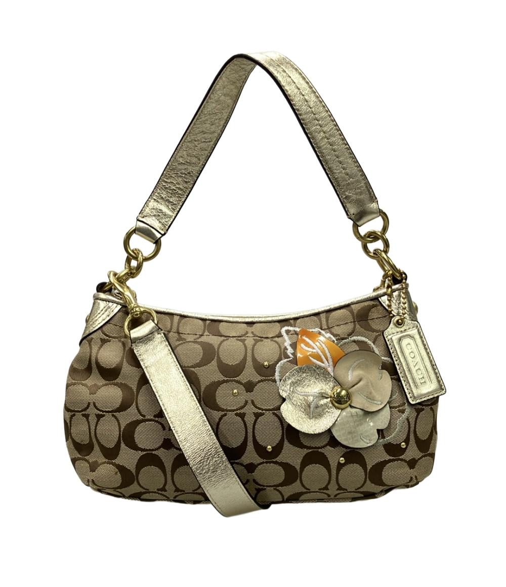COACH ショルダーバッグ 2WAY 肩掛け 斜め掛け シグネチャー コーチ