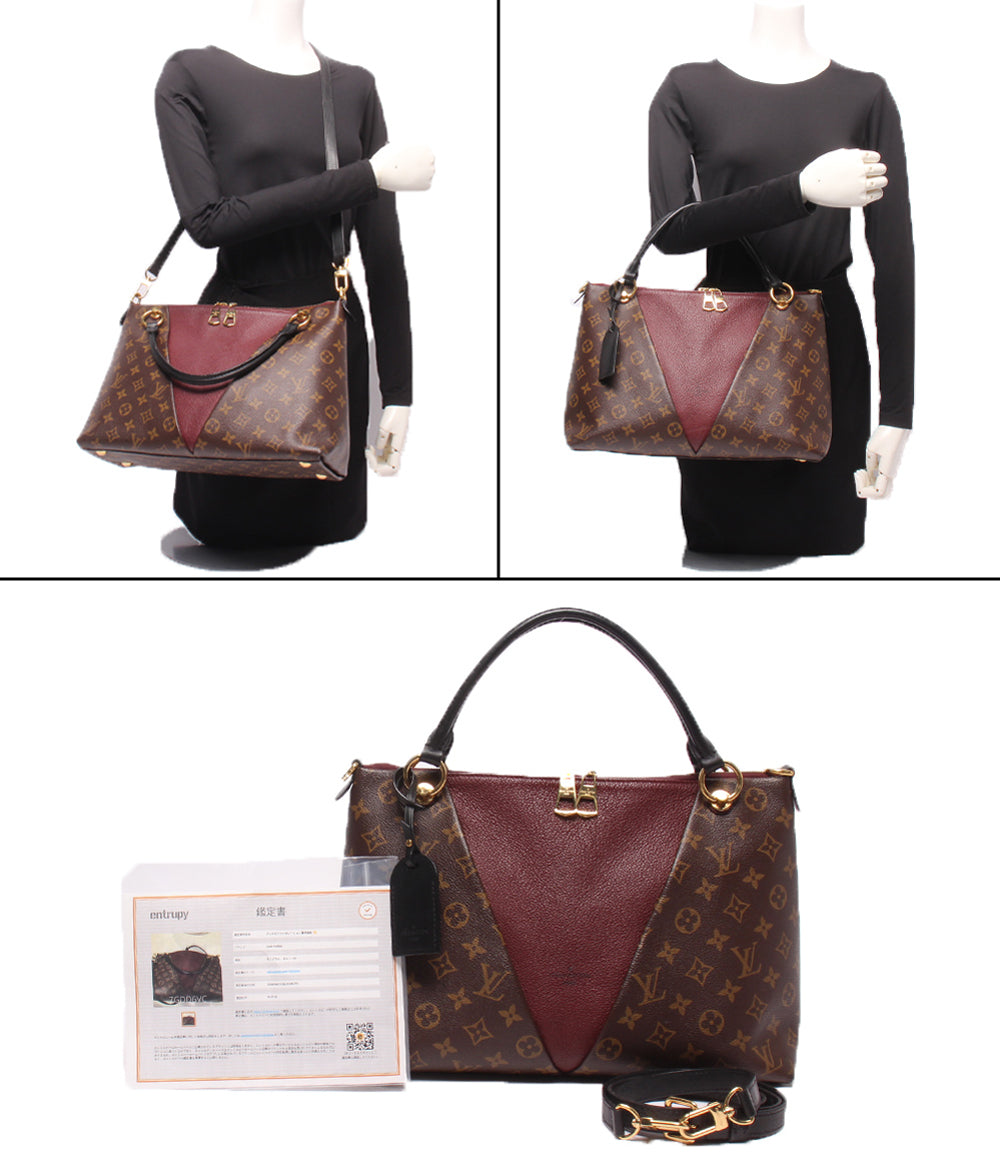 LOUIS VUITTON 2wayハンドバッグ ショルダーバッグ 斜め掛け Vトート MM モノグラム M43949 レディース ルイ・ヴィトン
