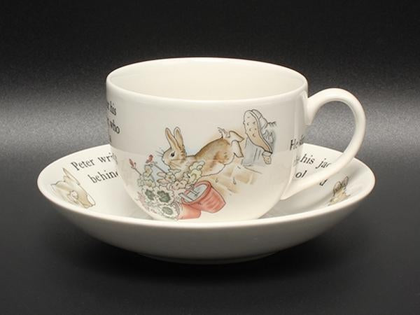 美品 ウエッジウッド カップ&ソーサー ピーターラビット 美品 ウエッジウッド カップ&ソーサー ピーターラビット