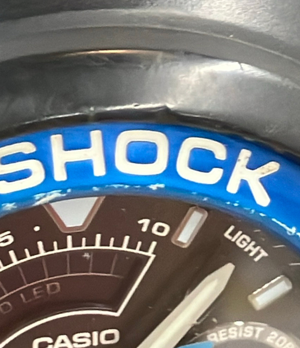 CASIOに 腕時計 G-SHOCK クオーツ ブラック AW-591 レディース メンズ カシオ