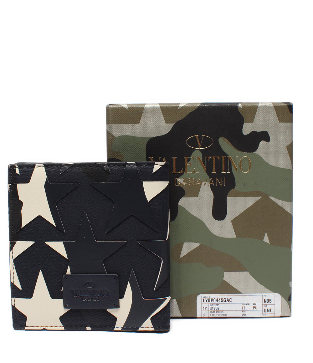 美品 VALENTINO 二つ折り財布 メンズ ヴァレンティノ