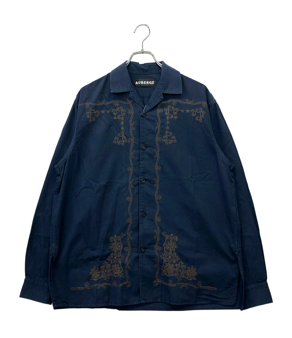 AUBERGE 長袖シャツ メンズ SIZE 40 (M) オーベルジュ – Rehello by