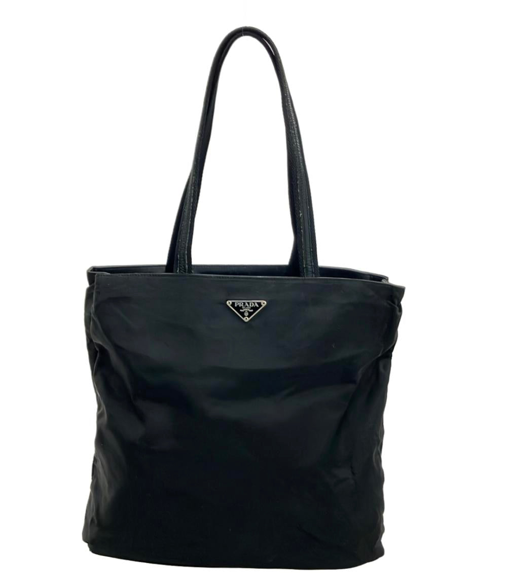 プラダ黒　トートバッグ　ナイロン　
手さげバッグ　ハンドバッグ　人気 PRADA（プラダ） レディース ナイロン サフィアーノ ラージトート