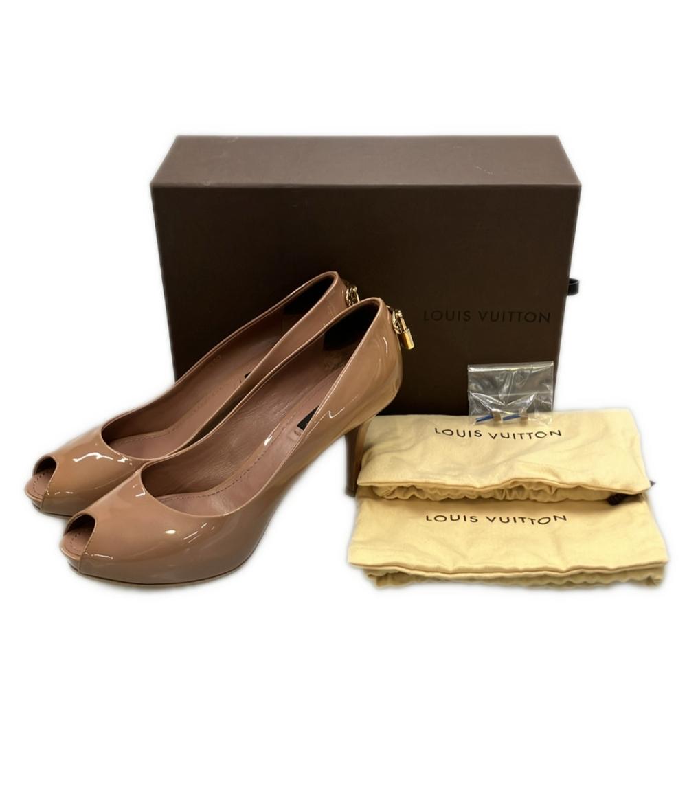 ルイ・ヴィトン オープントゥパンプス NL 0192 レディース SIZE 37 1/2 (L) LOUIS VUITTON