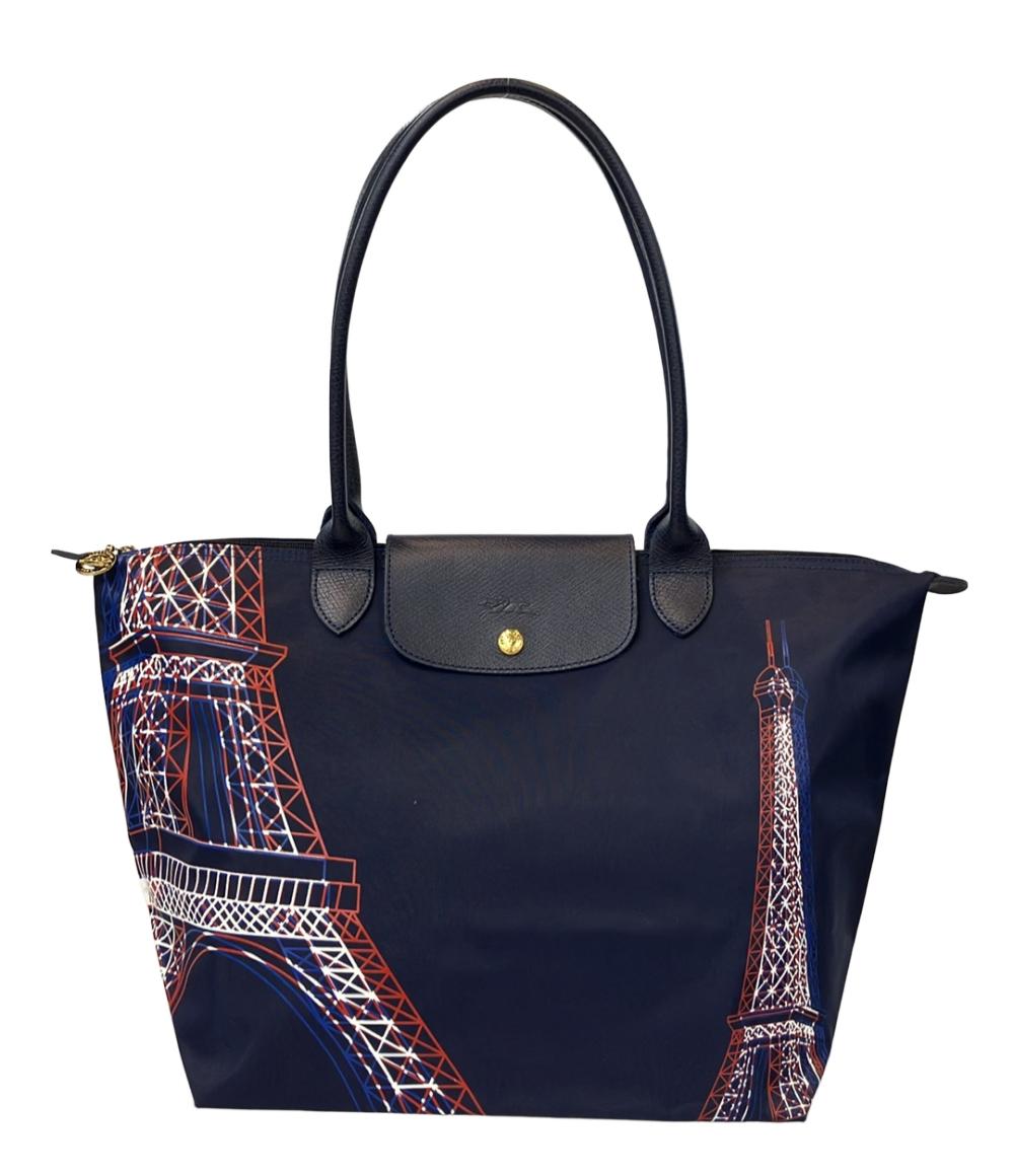 LONGCHAMP トートバッグ エッフェル塔 ル プリアージュ レディース