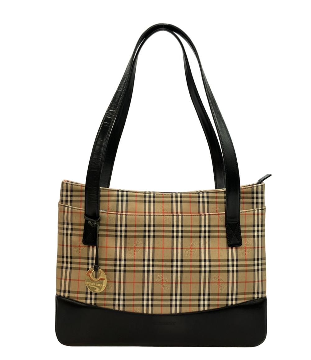 バーバリーロンドン ノバチェック バーバリー レディー トートバッグ