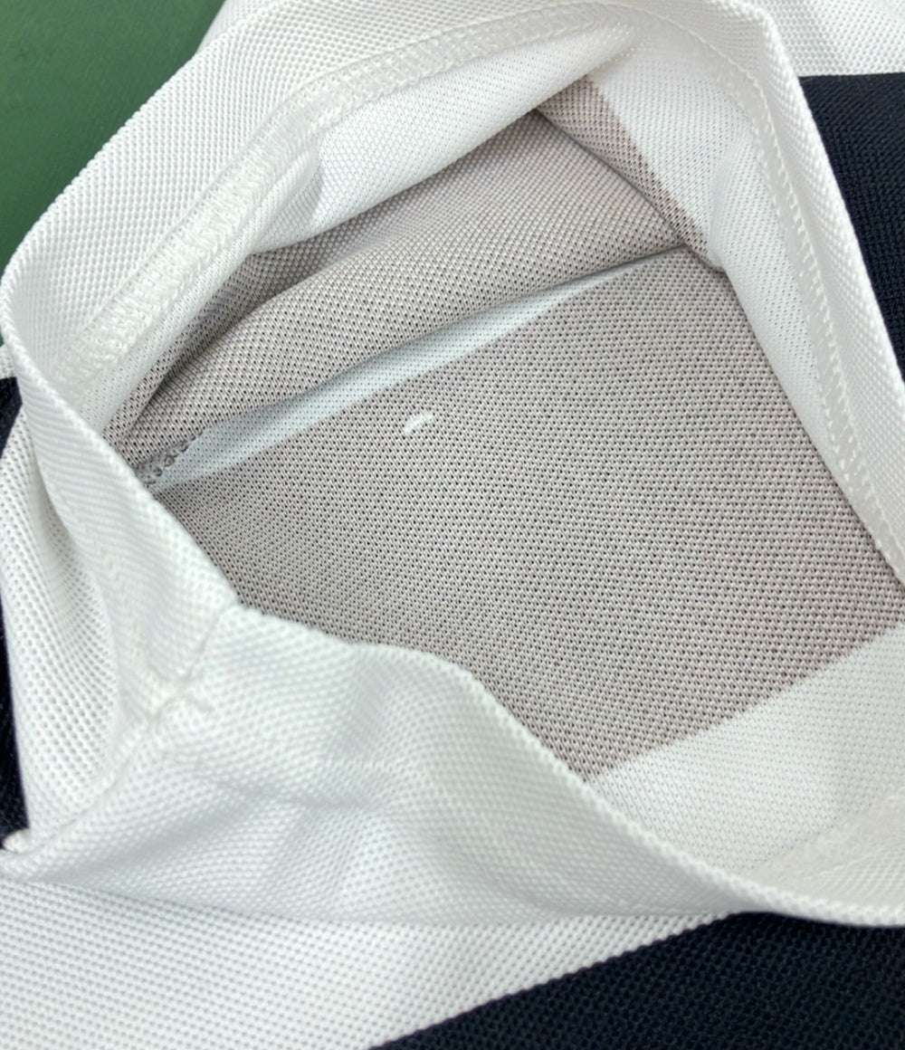 パーリーゲイツ ボーダー柄オーバーサイズ半袖ポロシャツ メンズ SIZE 1 (S) PEARLY GATES