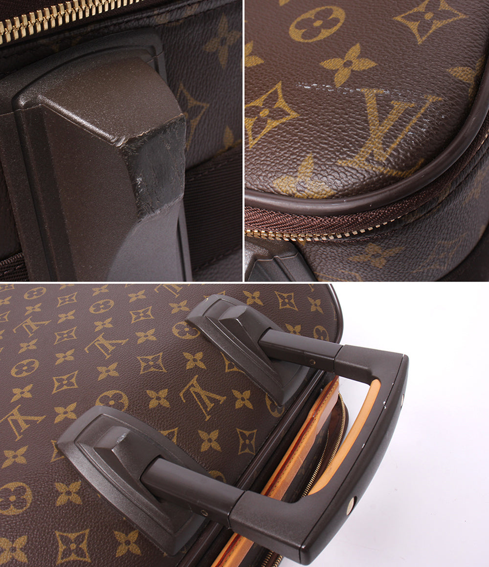 訳あり LOUIS VUITTON キャリーケース スーツケース 二輪 ペガス55 モノグラム M23294 メンズ レディース ルイ・ヴィトン