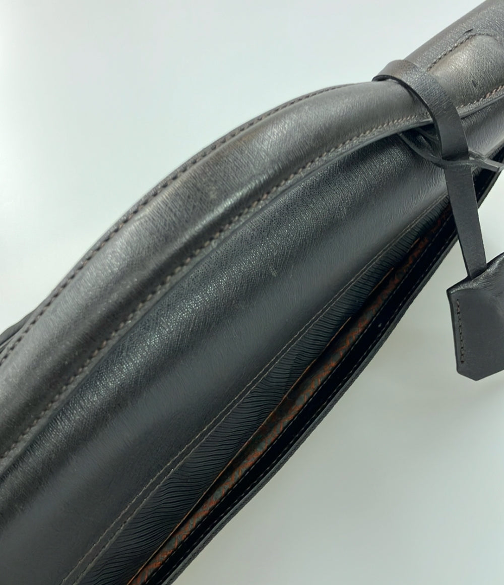 ダンヒル ナイロンレザーブリーフケース メンズ Dunhill