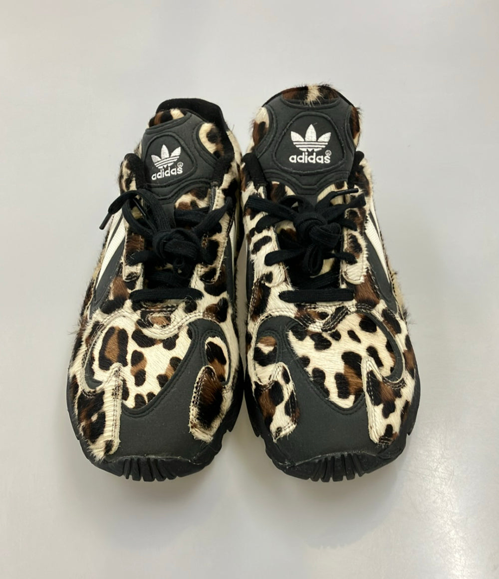 adidas ローカットスニーカー レオパード柄 ハラコ Originals YUNG-1 EG8726 メンズ SIZE 29.0 アディダス