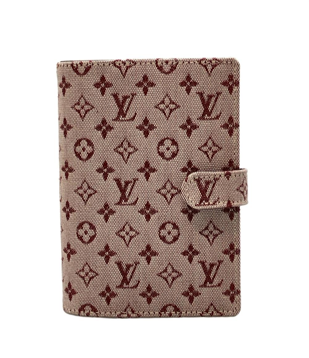 美品 LOUIS VUITTON 手帳カバー アジェンダPM モノグラムミニ R20912