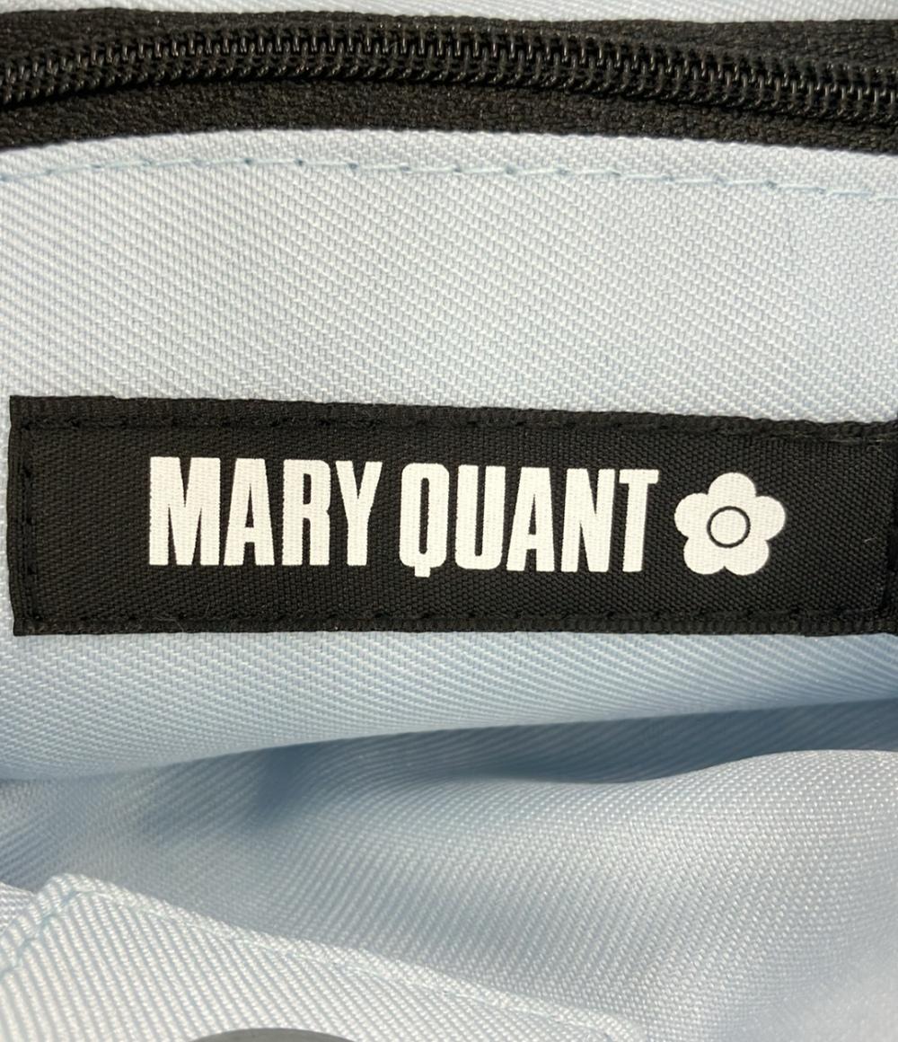 美品 MARY QUANT トートバッグ ショルダーバッグ 2WAY 斜め掛け オーロラビーズクロッシェ レディース マリークヮント