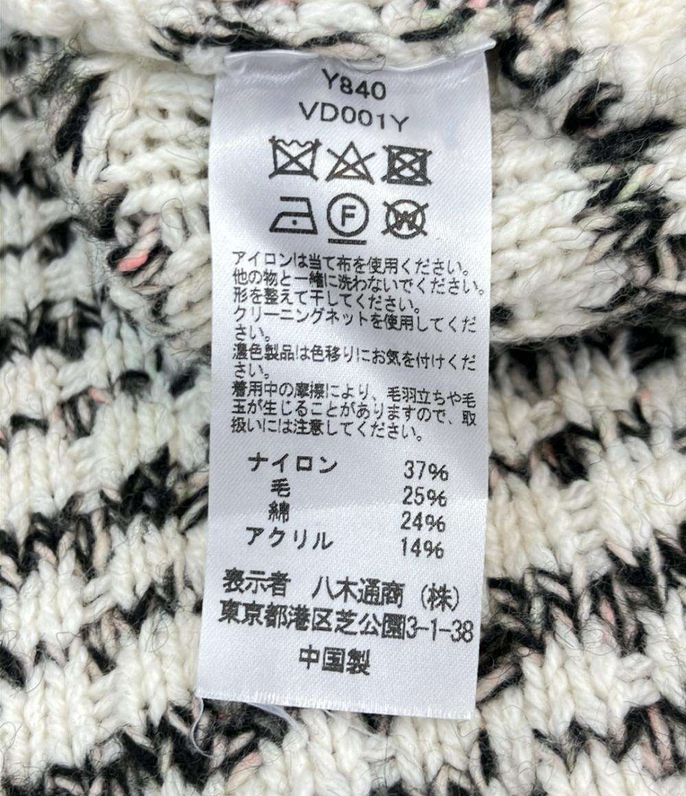 美品 スリードッツ ニットベスト レディース SIZE S three dots
