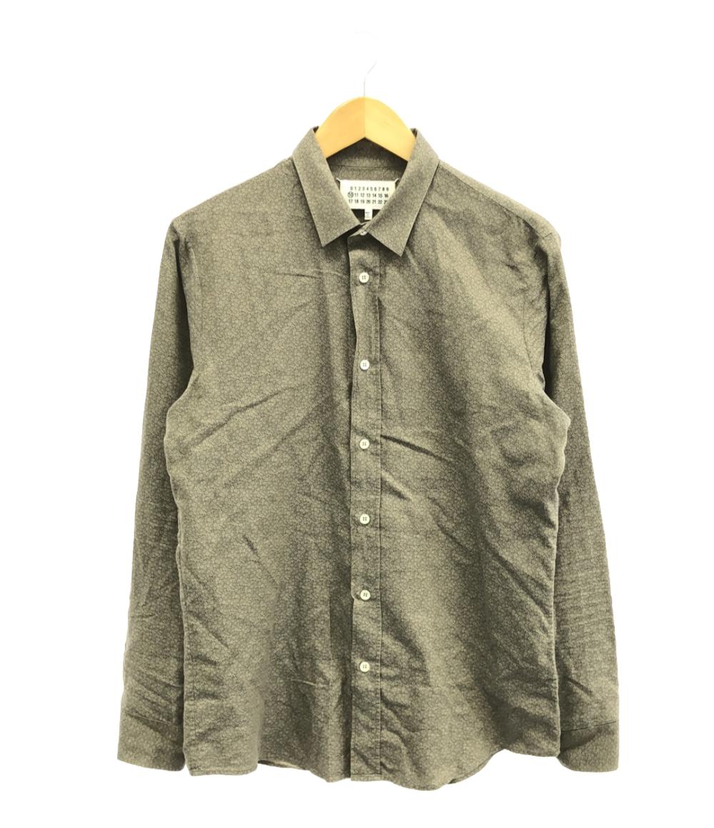 メゾンマルタンマルジェラ 長袖シャツ 総柄 メンズ SIZE 48 (L) Maison 