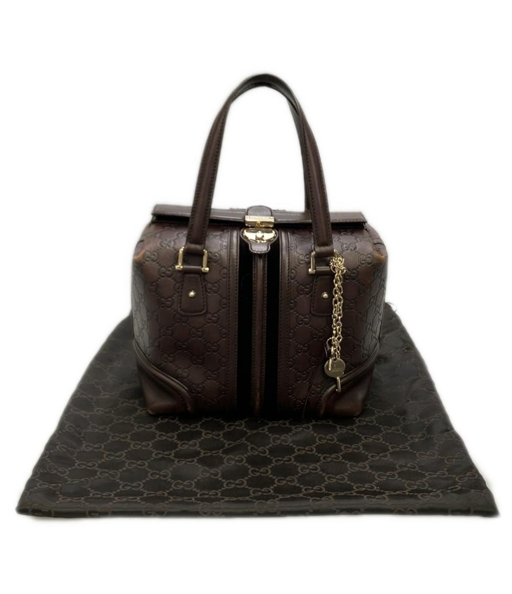 GUCCI ハンドバッグ ミニボストンバッグ ゴールド金具 グッチシマ 146002 001998 レディース グッチ