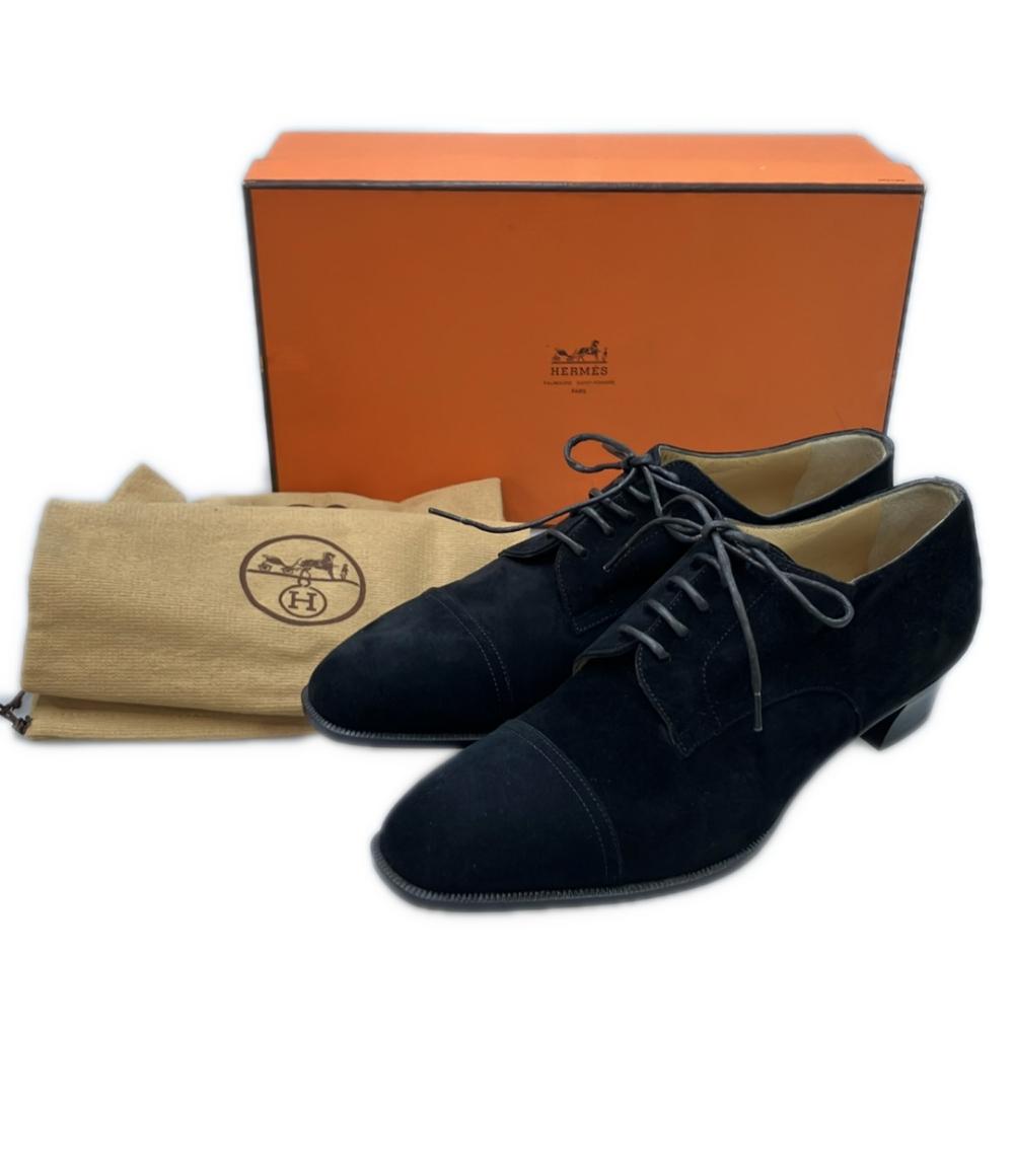 美品 HERMES レースアップシューズ レディース SIZE 36 1/2 (23.5cm