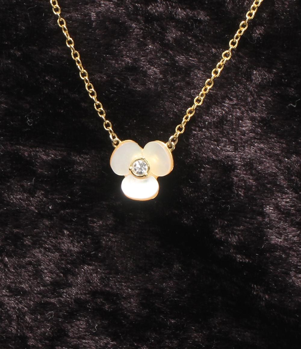 美品 Kate Spade ネックレス フラワーモチーフ 花モチーフ レディース