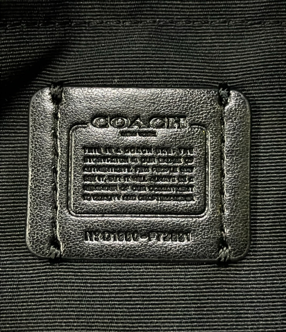 美品 COACH ウエストバッグ ボディバッグ レザー F72831 レディース コーチ