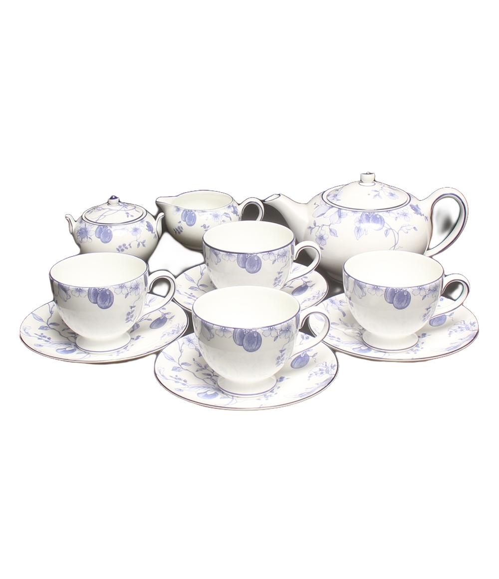 ノリタケ◇美品◇ティーカップセット（6客）クリーマーシュガーポット 
