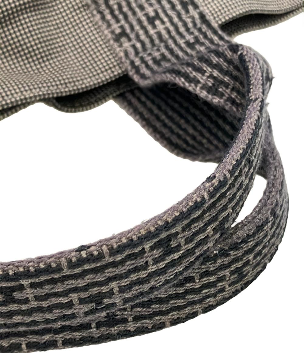 エルメス トートバッグ シルバー金具 エールラインMM ナイロンキャンバス レディース HERMES