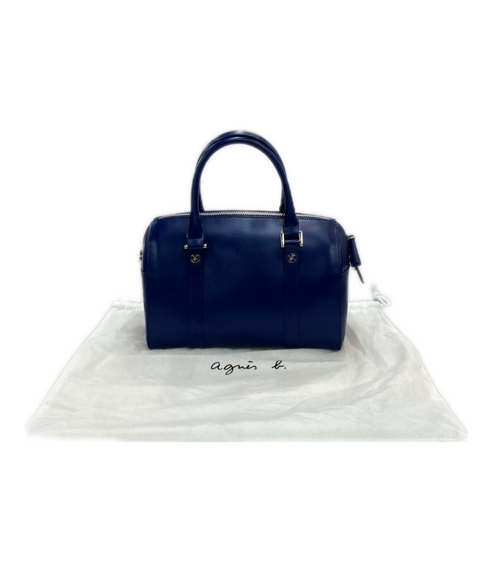 Agnes b. ハンドバッグ ショルダーバッグ 2WAY 斜め掛け レザー レディース アニエスベー