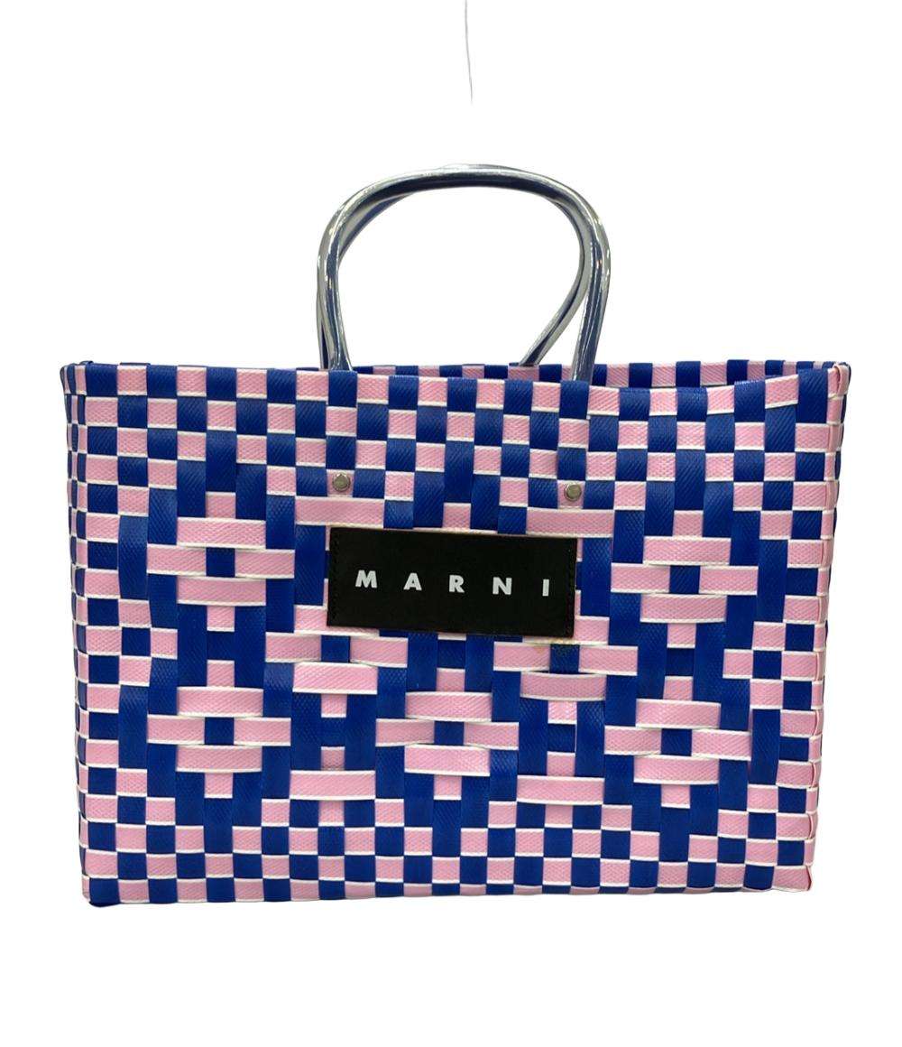 MARNI ハンドバッグ マーケットバケットバッグ カゴバッグ レディース
